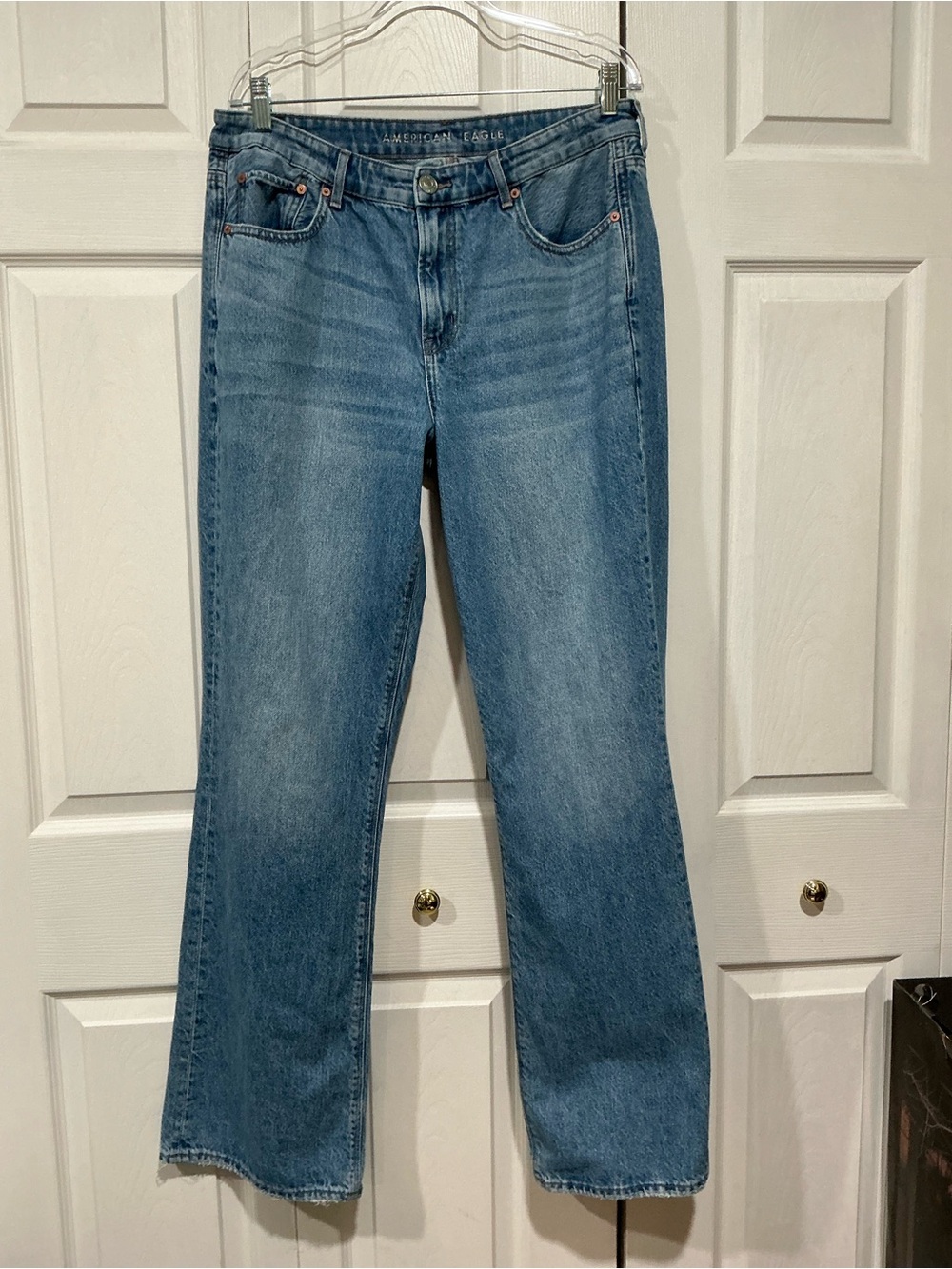 💙 American Eagle 90’s Bootcut Blue Denim Jeans - 14 (01559)